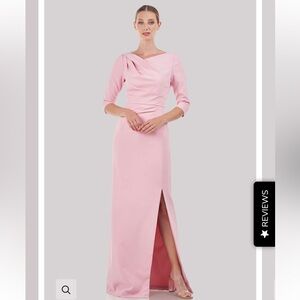 NWT- Kay Unger Margerite Column Gown (Current Collection Retail $315)